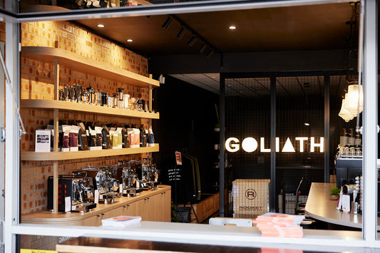 Standing Tall with Goliath Coffee Roasters